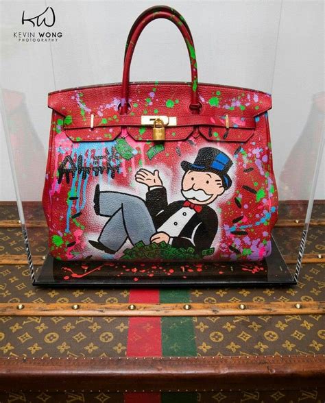 hermes bag alec monopoly|Painting $15K Birkin Bags .